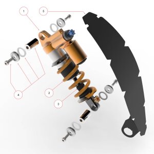 Federbein Öhlins 190mm